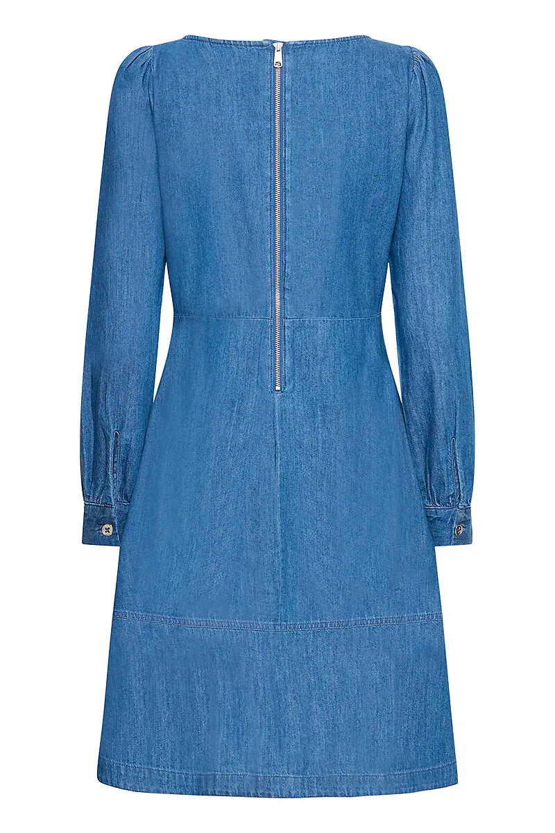 B.YOUNG - Kairon Dress Mid Blue Denim