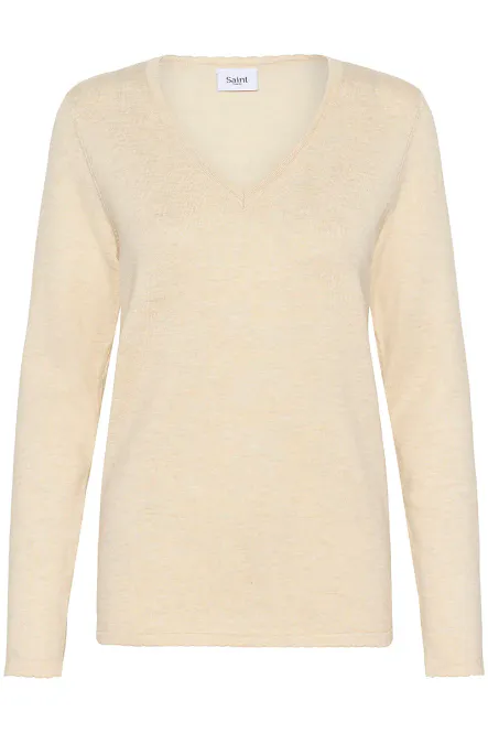 Hovedbilde SAINT TROPEZ - Mila Genser Rice Brown Melange