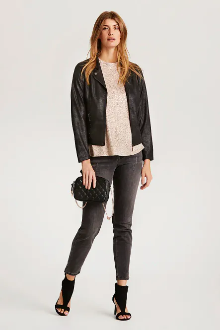 Hovedbilde IN FRONT - Mapelina Jacket Black