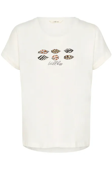 Hovedbilde CREAM - Lumilla T-shirt Animal Lips