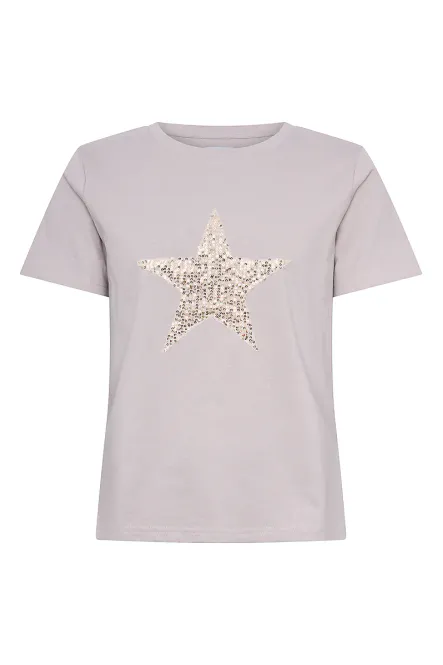 Hovedbilde ANE MONE - Celine T-shirt Sand