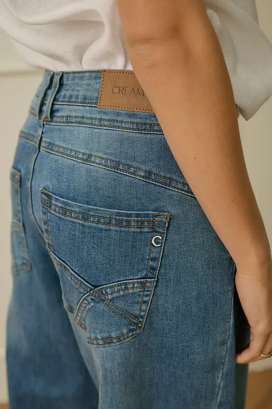 CREAM - Bahren Ankle  Balloon Jeans Bain Light Blue Denim