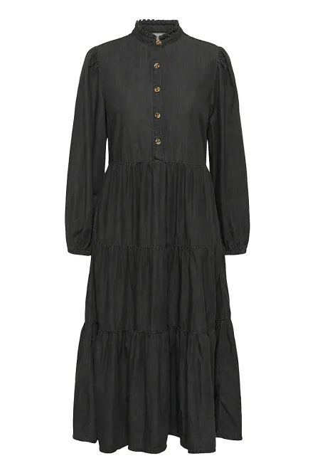 Hovedbilde CREAM - Britt Dress Light Grey Denim