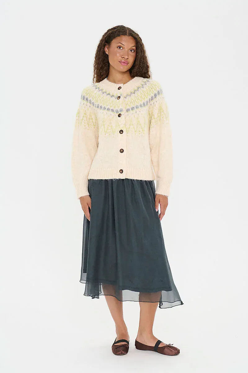 SAINT TROPEZ - Megna Cardigan Ice Melange