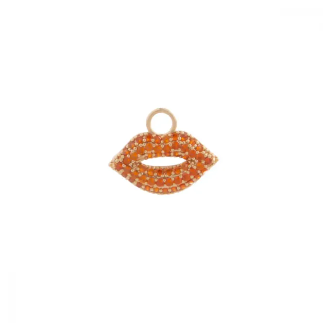 Hovedbilde NORA NORWAY - Pendant Ear Kiss Orange