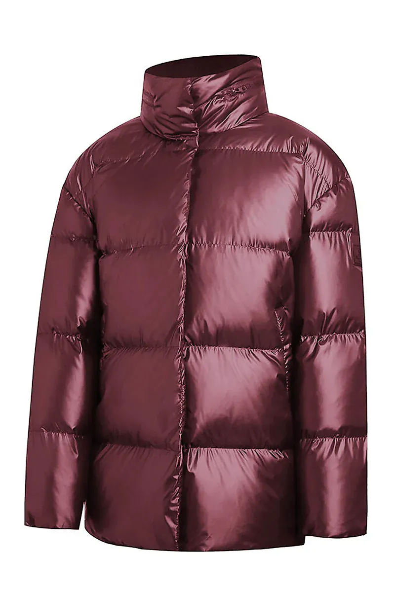 VANNUCCI - Lady's Down Jacket Burgundy