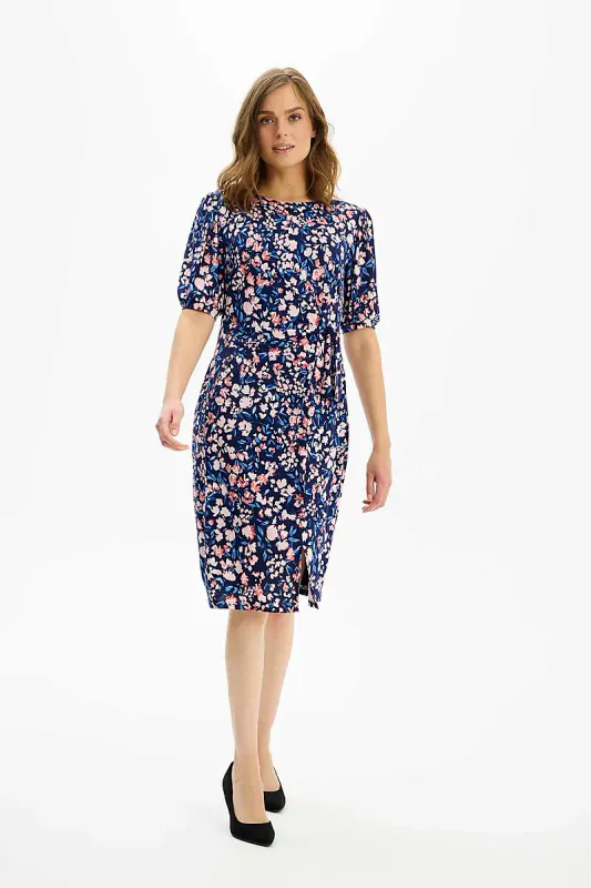 IN FRONT - Kjole Rosy Blue