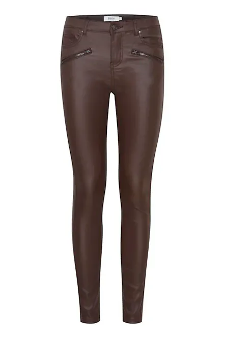 Hovedbilde B YOUNG - Bukse Lola Kiko Deco Zip Java