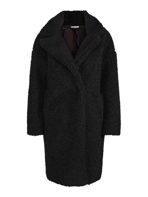 Hovedbilde HAUST - Long Faux Fur Coat Black