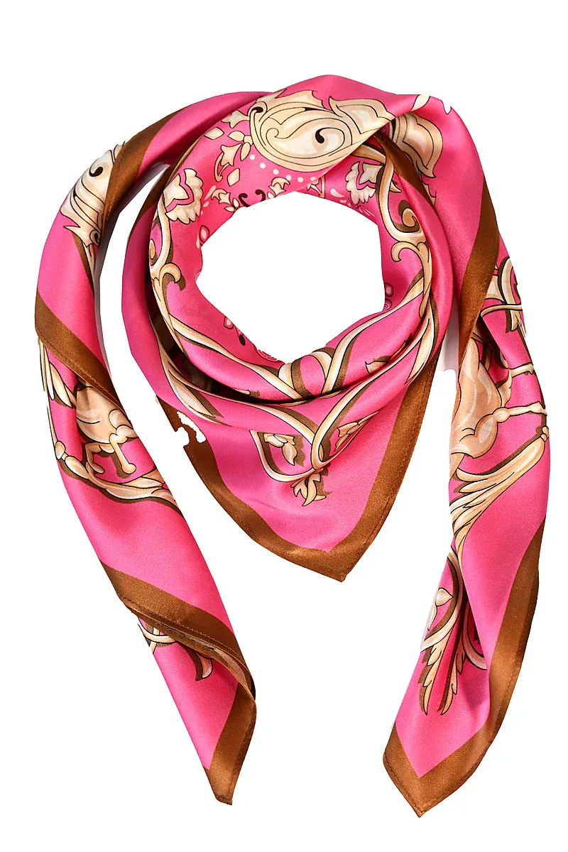 ANE MONE - Lola Silk Scarf Sangria Sunset